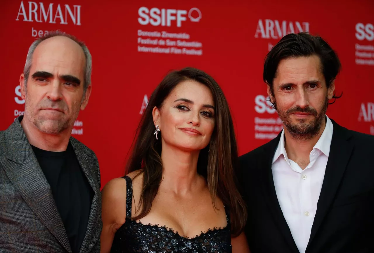 Luis Tosar, Penélope Cruz y Juan Diego Botto. Foto: EFE