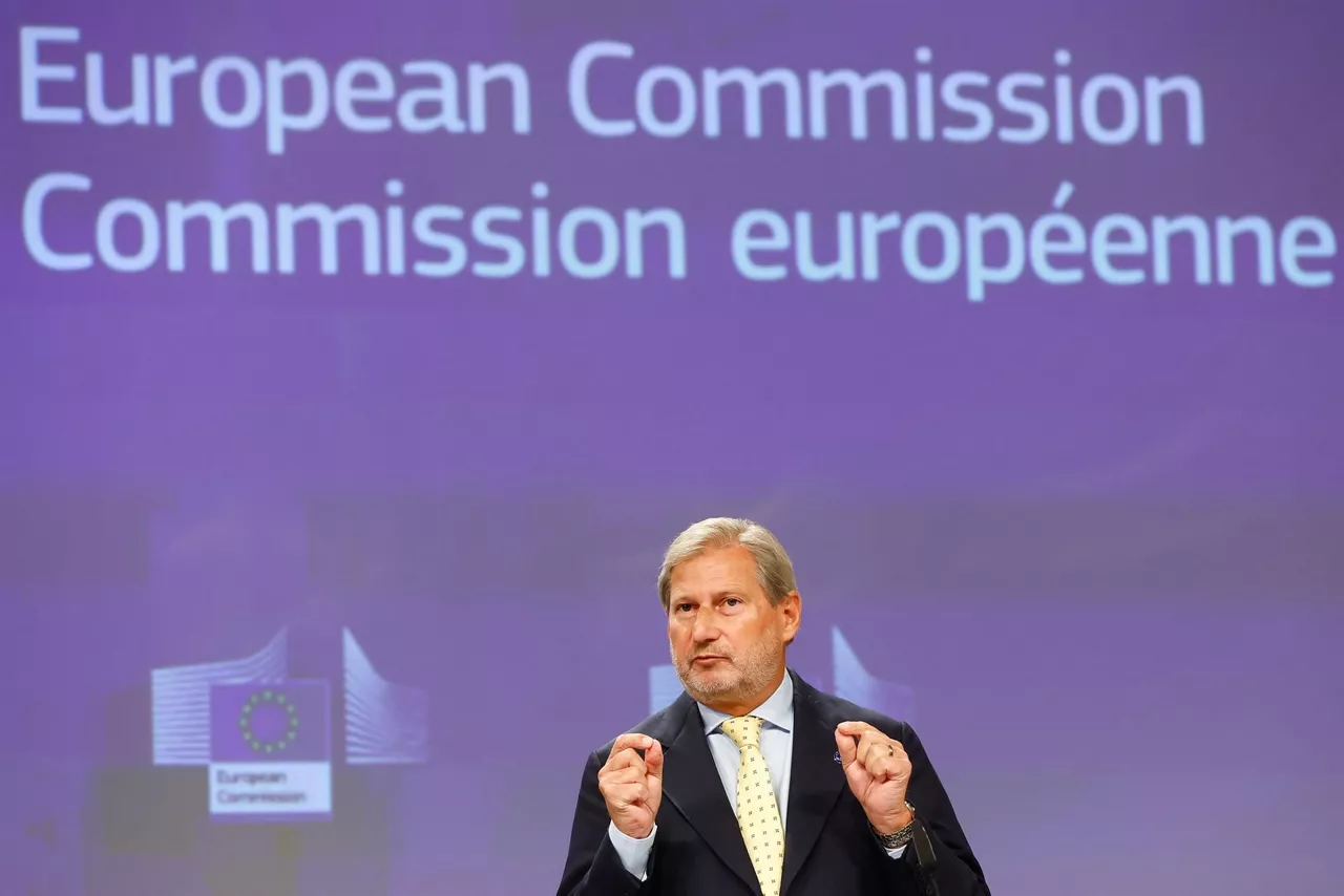 comisario europeo de Presupuestos, Johannes Hahn. Foto: EFE