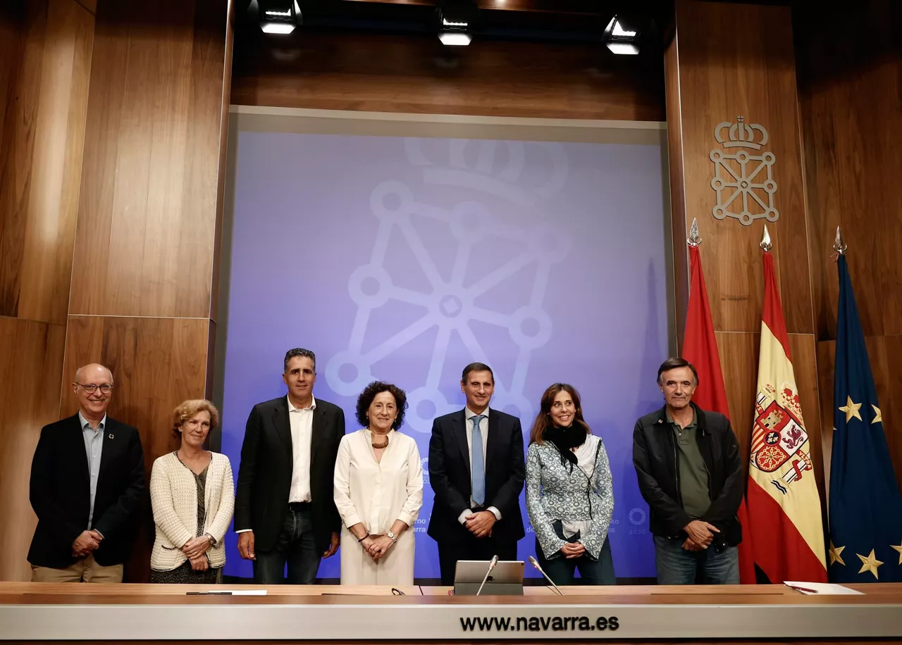 Salvamento Marítimo Aita Mari, Premio Internacional Navarra a la Solidaridad. Foto: EFE.
