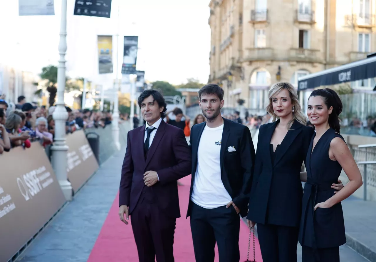Iñigo Gastesi, Lotero Mauleón, Vera Milán, Aitor Beltrán. EFE