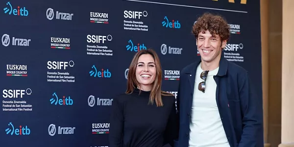 Jon Olivares eta Itziar Atienza. EFE