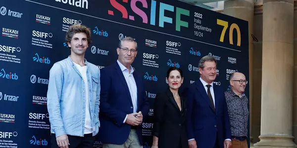 Bingen Zupiria, Bakartxo Tejeria, Markel Olano, Jon Insausti y Jose Luis Rebordinos. EFE