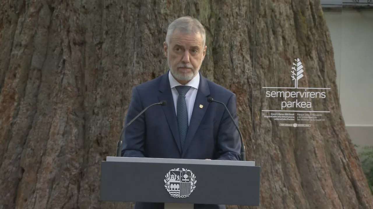 Iñigo Urkullu. Imagen obtenida de un vídeo de EITB Media.