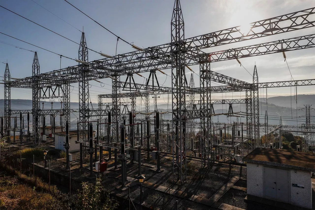 Centro de producción de electricidad (foto de archivo)