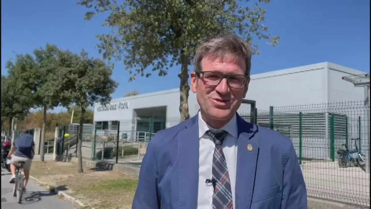 Gorka Urtaran. Imagen obtenida de un vídeo de Agencias.