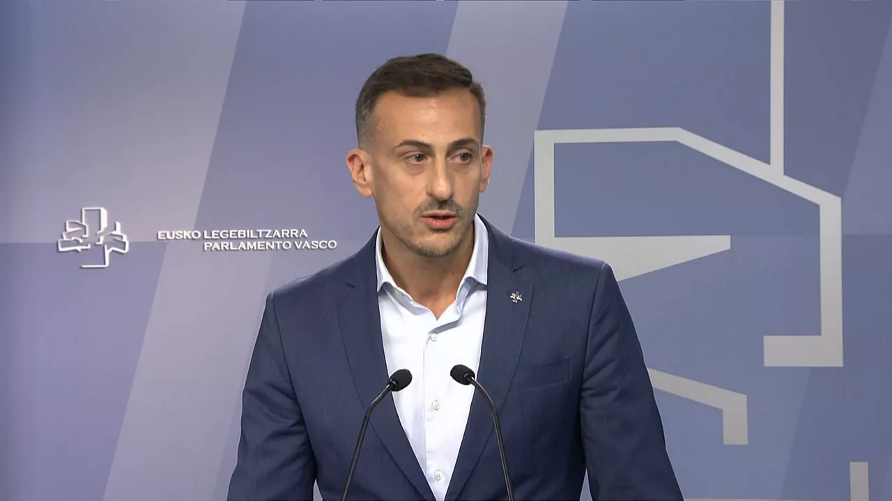 Ekain Rico, PSE-EE. EITBren bideo batetik hartutako irudia.