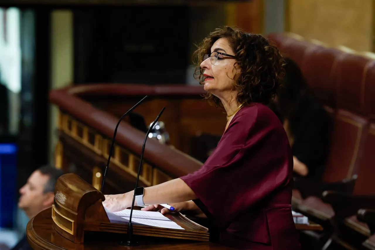 La ministra de Hacienda, María Jesús Montero. Foto: EFE