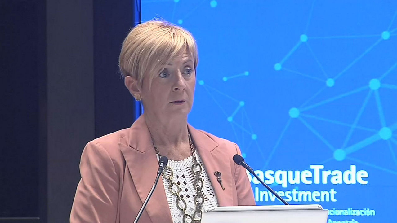 Arantxa Tapia. Imagen obtenida de un vídeo de EITB Media.
