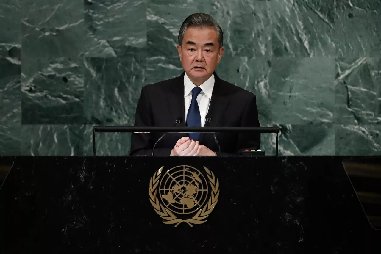 Wang Yi, ministro de Exteriores chino. Foto: EFE