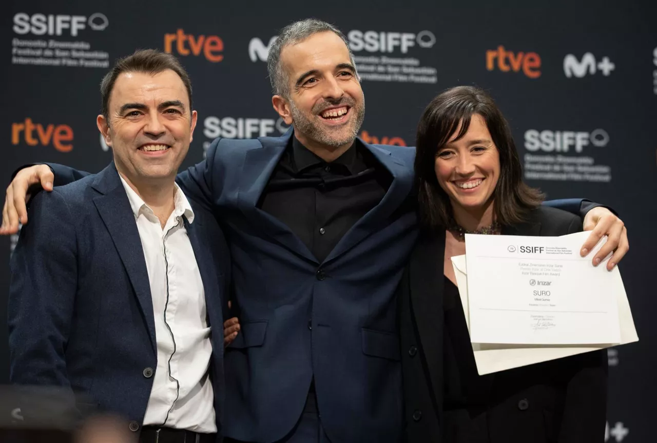 Mikel Urrea, premio Irizar al cine vasco. EFE