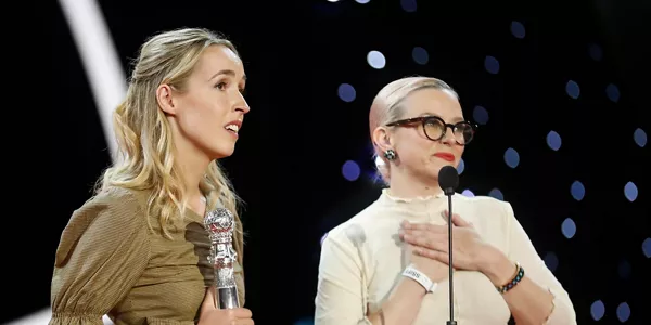 Marian Mathias y Joy Jordensen, Premio Especial del Jurado. EFE