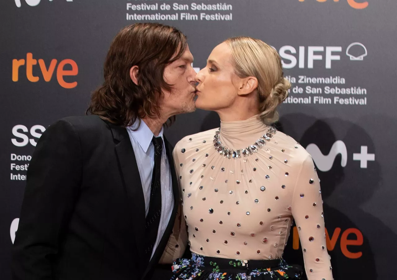 Norman Reedus y Diana Kruger. EFE