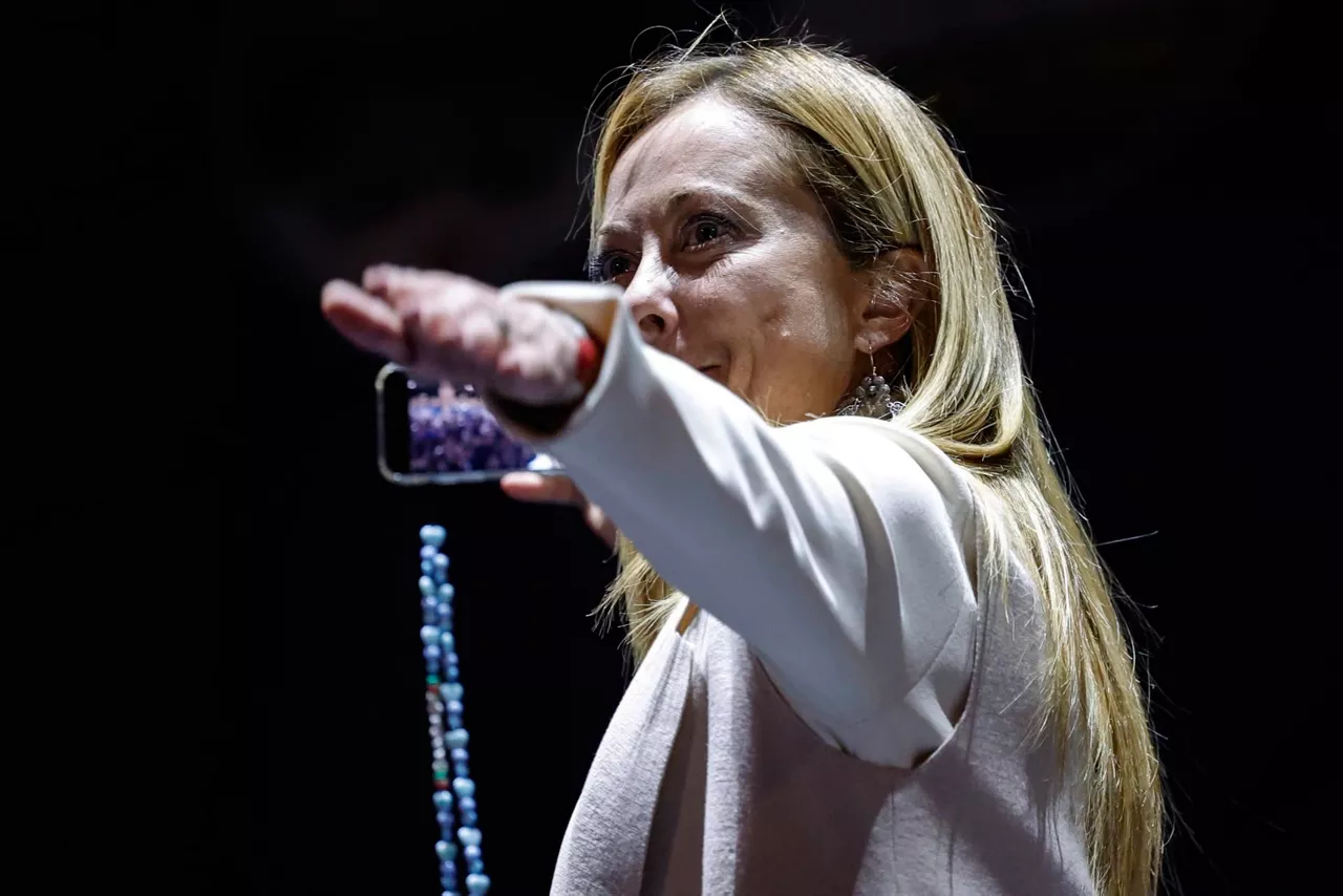 Giorgia Meloni, artxiboko irudi batean. Argazkia: EFE