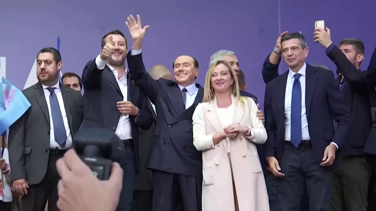 Hauteskunde gaua. Agentzietako bideo batetik ateratako irudia.