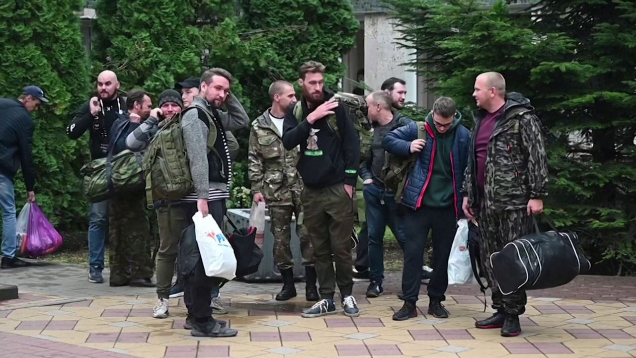 Erreserbistak. Agentzietako bideo batetik ateratako irudia.