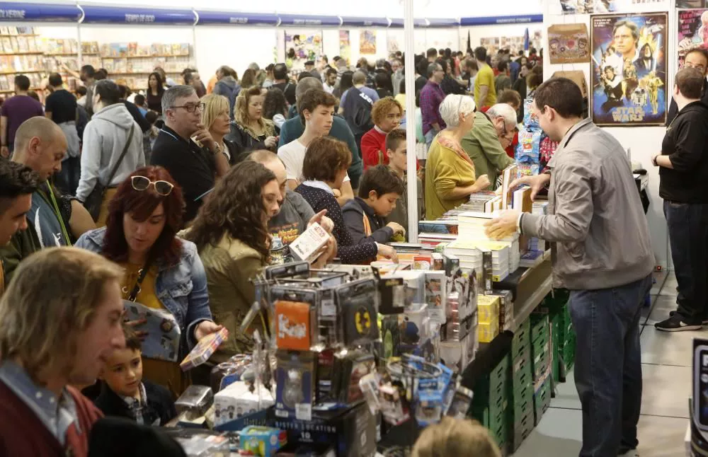 Salón del Cómic de Getxo, en su edición de 2018. Foto: Getxoko Kultur Etxea.