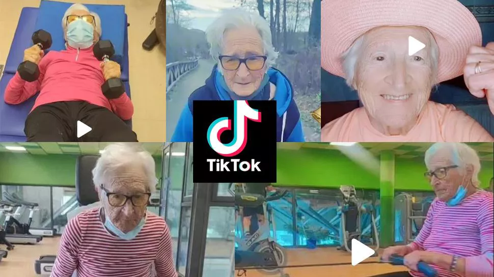 Inaxi Lasa 98 urteko tiktokerra