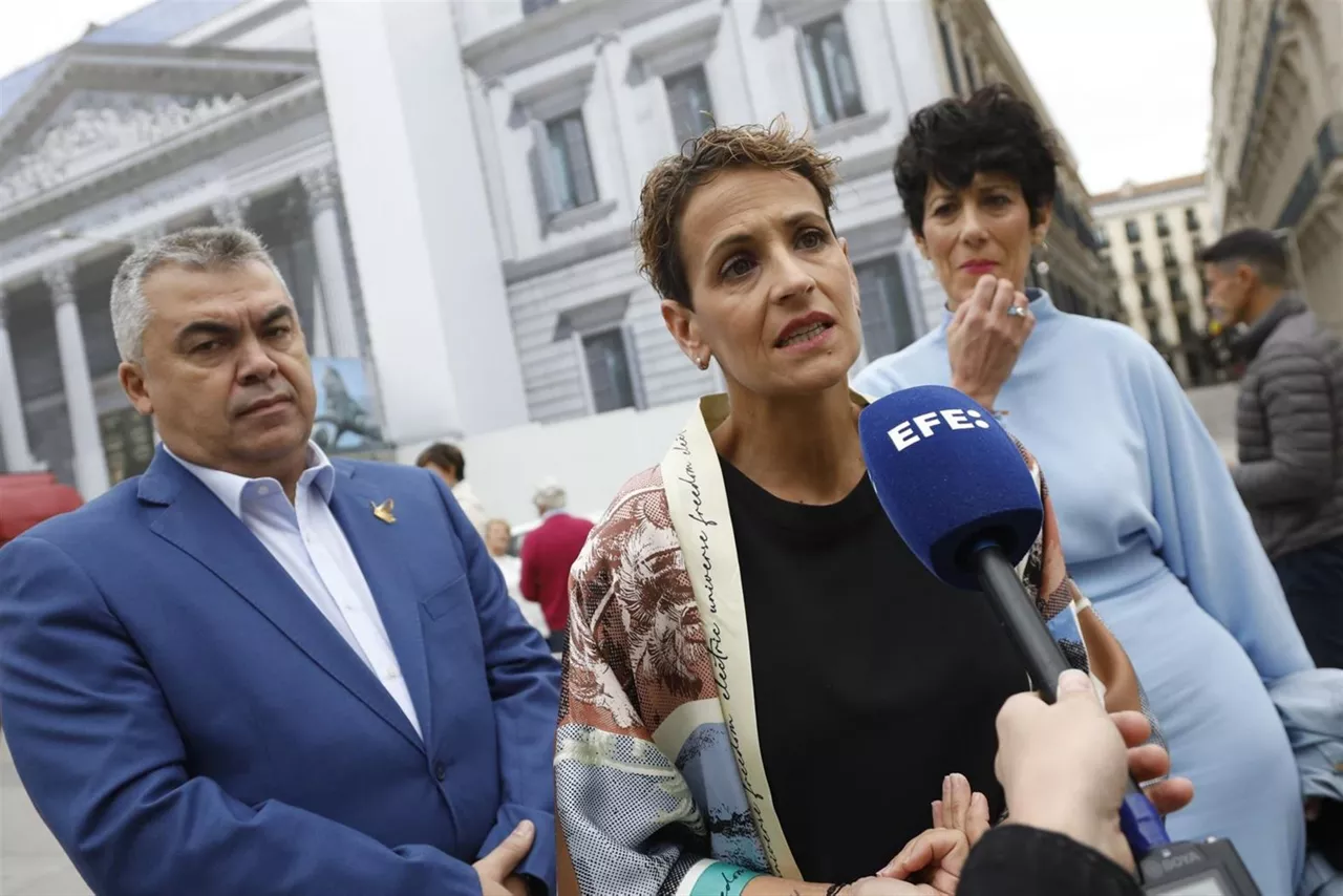 Maria Chivite. Argazkia: EFE.