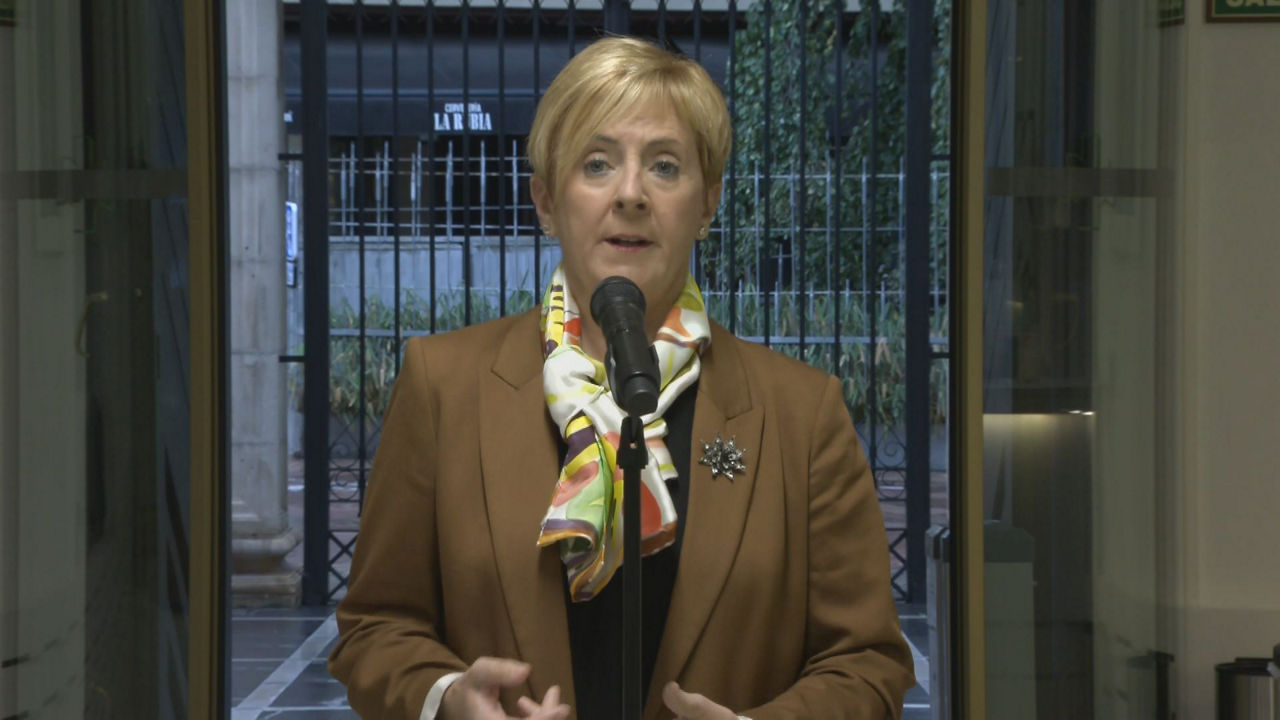 Arantxa Tapia. Imagen obtenida de un vídeo de EITB Media.