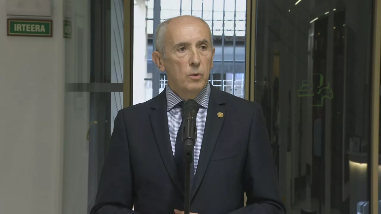 Josu Erkoreka. Imagen obtenida de un vídeo de EITB Media.