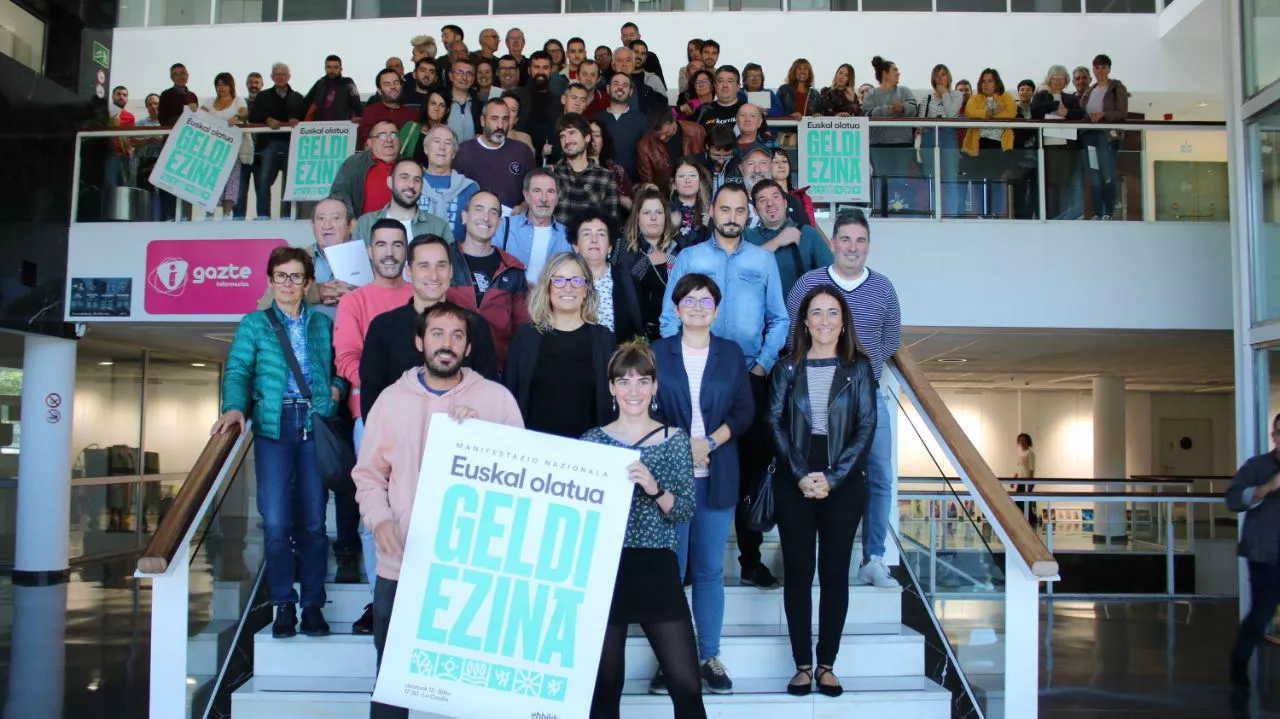 Asamblea en Zornotza. Foto: EH Bildu