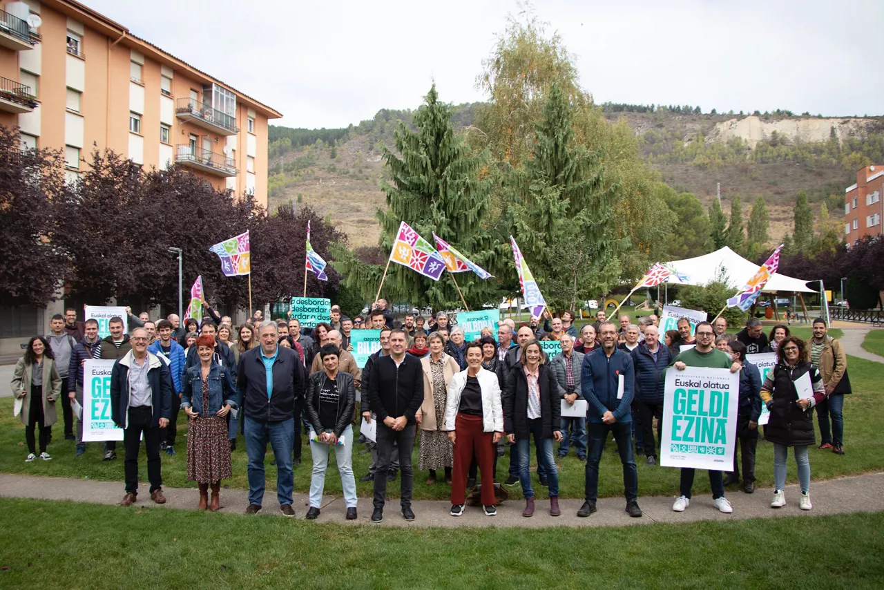REunión de EH BIldu Nafarroa en Ansoáin. Foto: EH Bildu