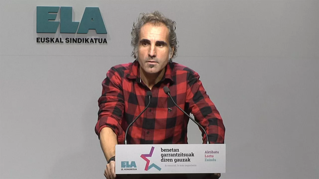 Igor Eizagirre. EITB Mediaren bideo batetik ateratako irudia.