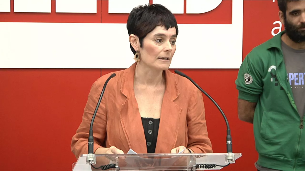 Garbiñe Aranburu. EITB Mediaren bideo batetik ateratako irudia.