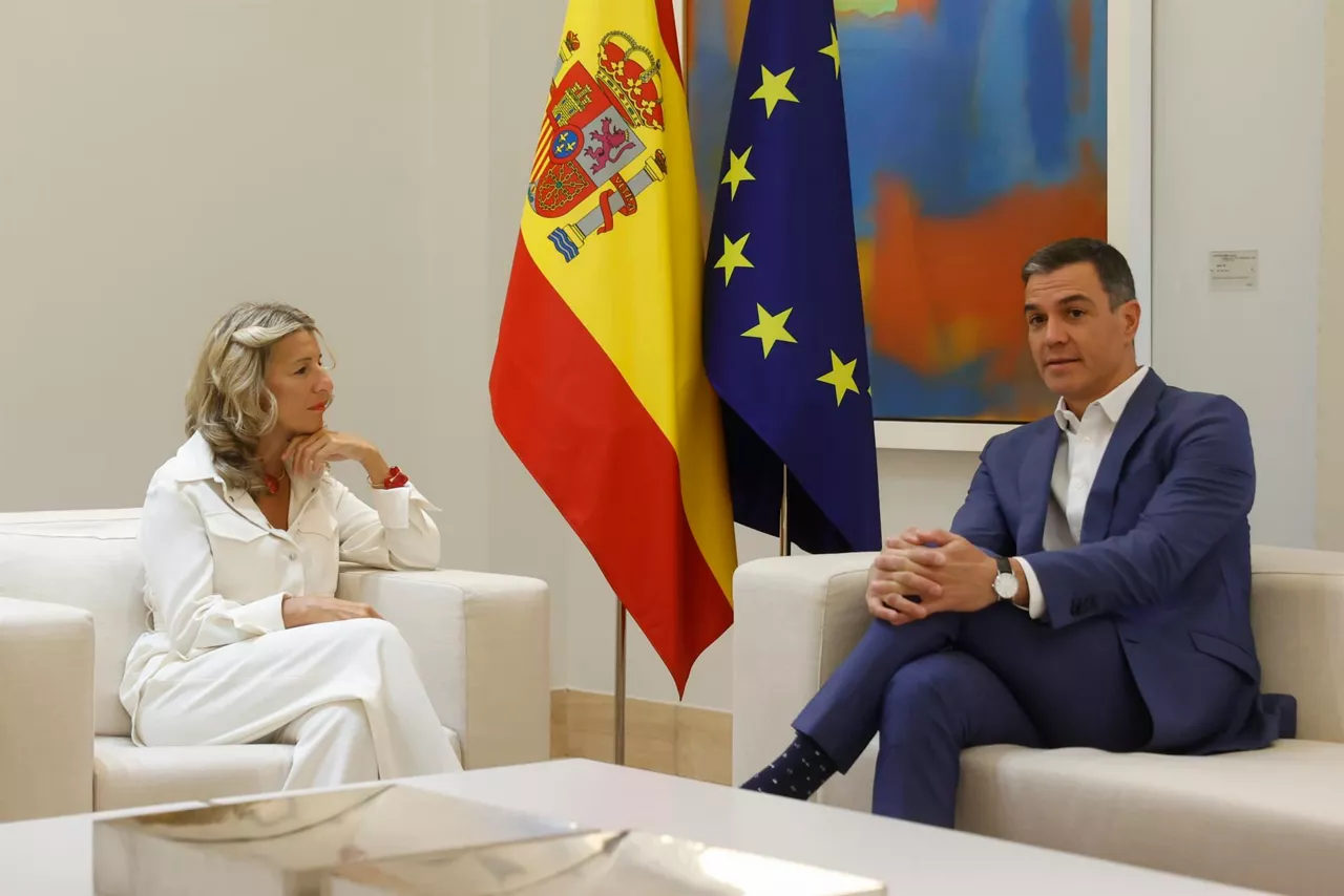 El acuerdo se ha formalizado en una reunión entre Díaz y Sánchez.