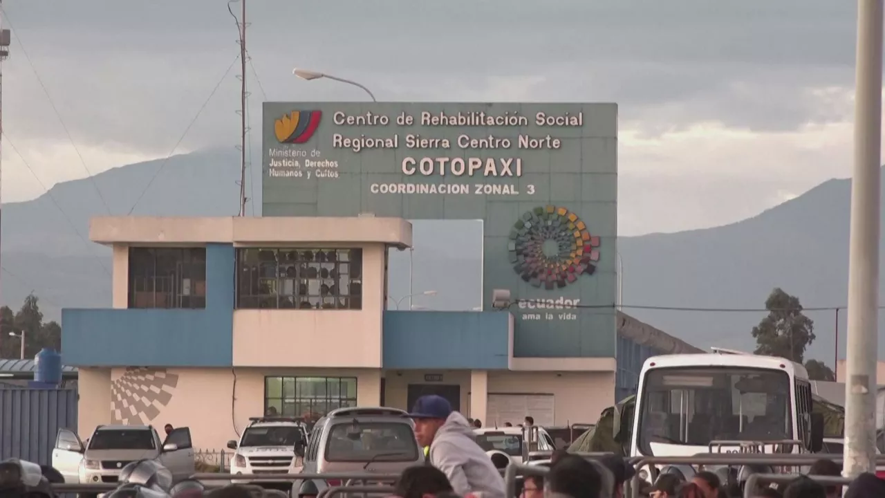Espetxea. Agentzietako bideo batetik ateratako irudia.