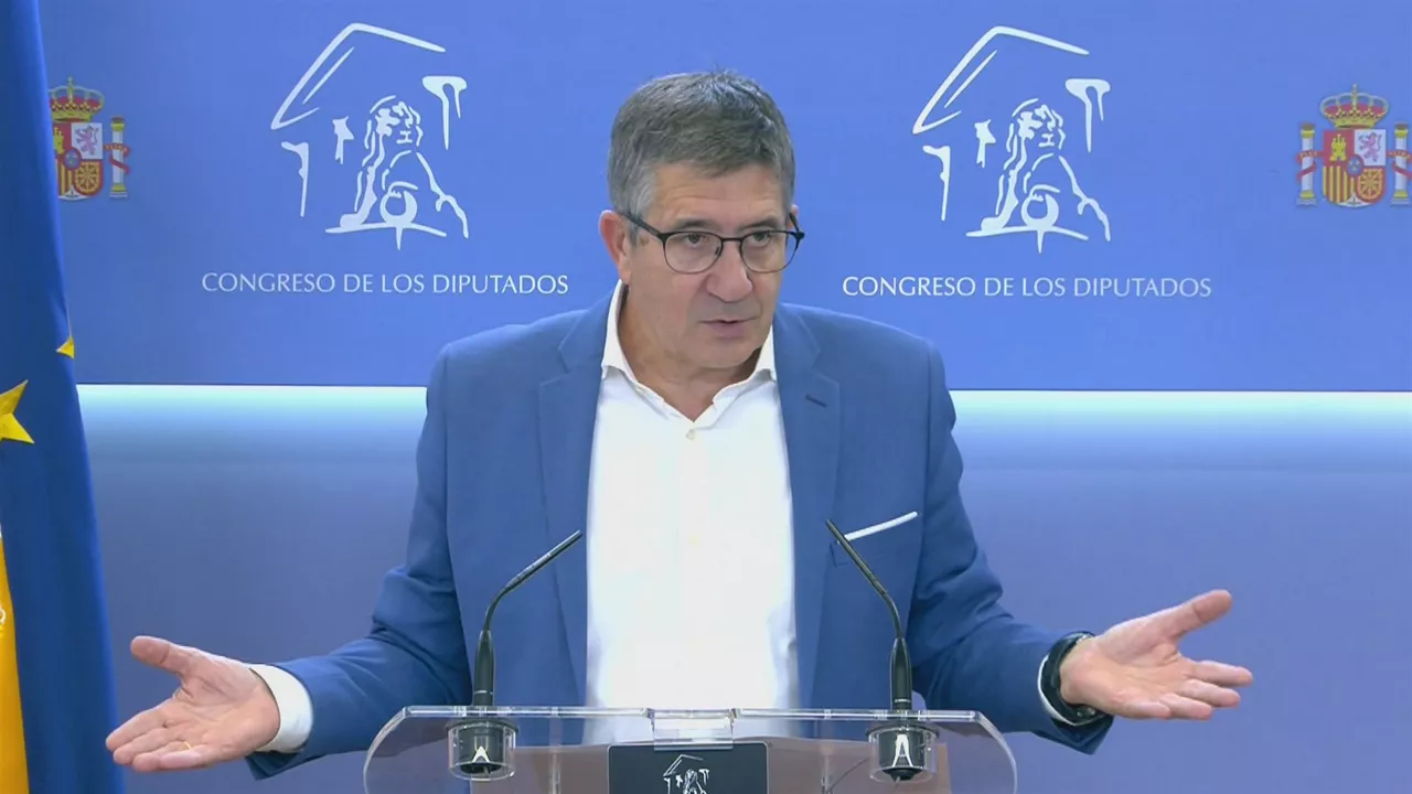 Patxi Lopez. Agentzietako bideo batetik ateratako irudia.