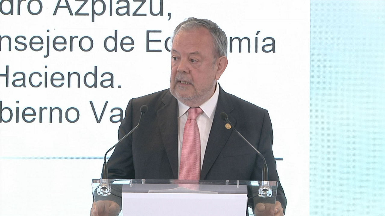 Pedro Azpiazu. EITB Mediaren bideo batetik ateratako irudia.