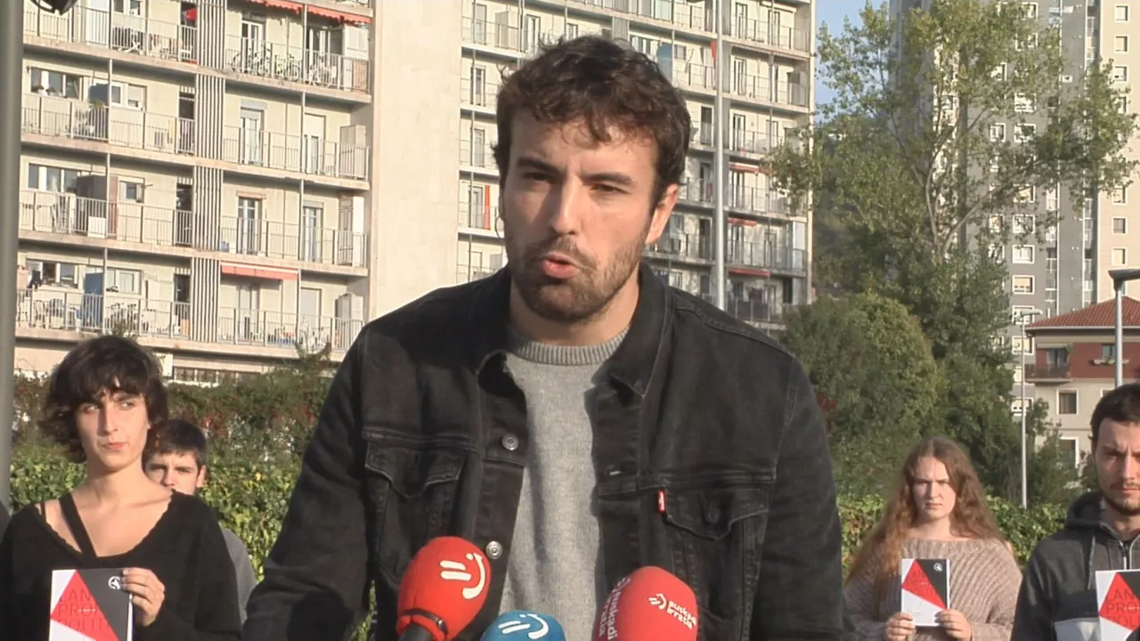 Donostia, gaur goizean. EITB Mediaren bideo batetik ateratako irudia.