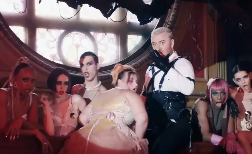 "Unholy" kantuaren bideoklipa. Argazkia: Youtube Sam Smith.