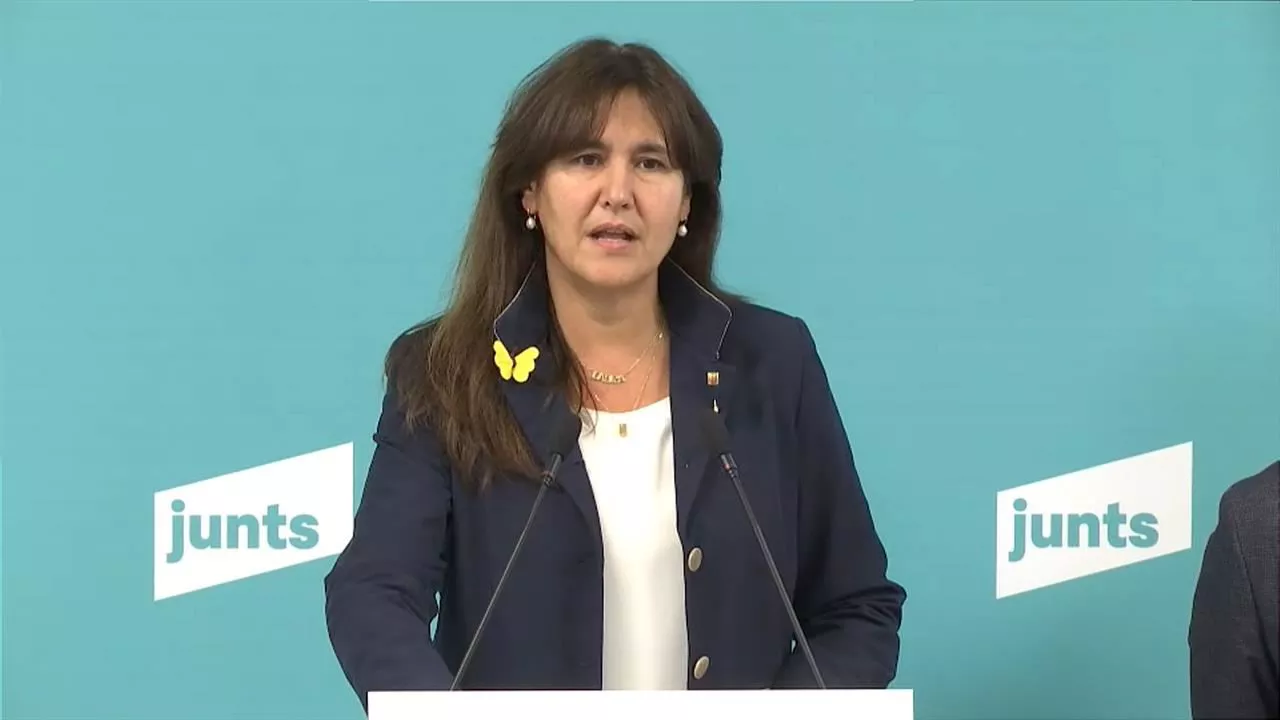 Laura Borràs. Imagen: EITB Media