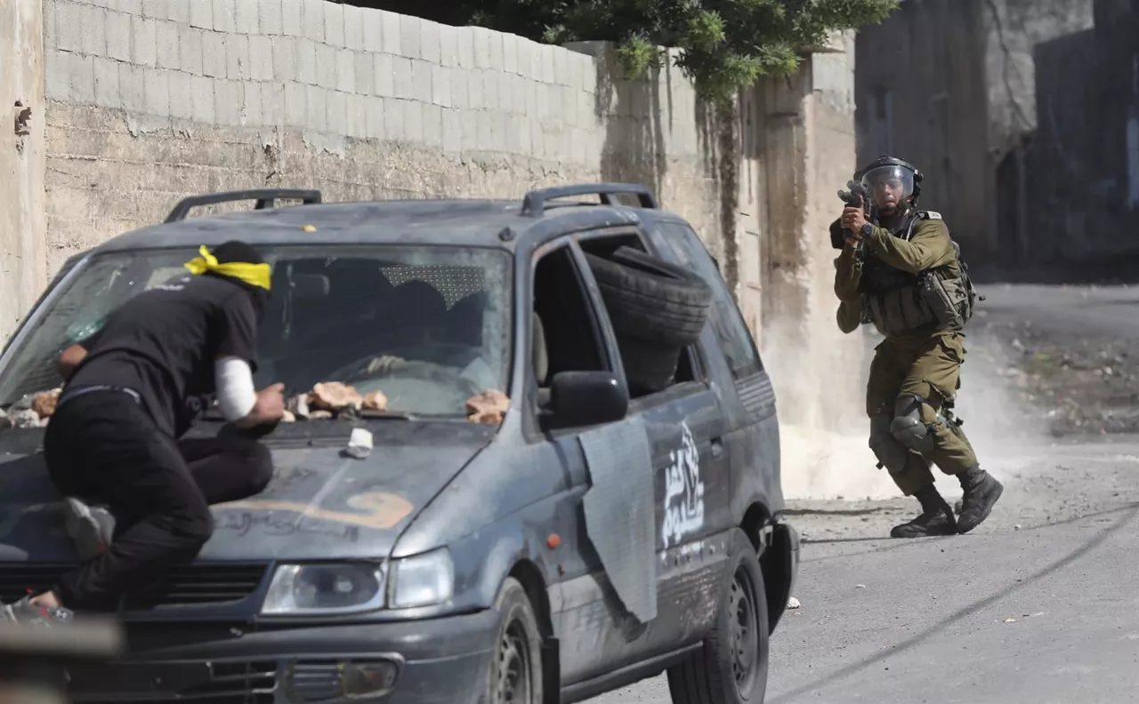 Enfrentamientos en Cisjordania tras una manifestación contra los asentamientos de Israel.