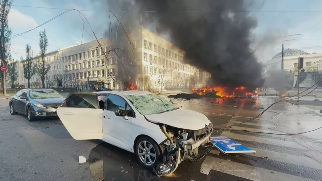 Kiev. Imagen obtenida de un vídeo de la agencia Reuters