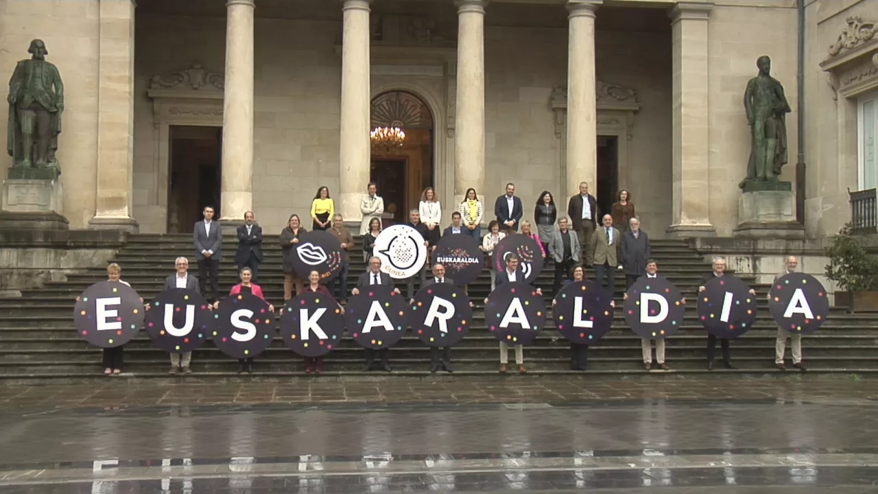 Gasteiz, gaur goizean. EiTB Mediaren bideo batetik ateratako irudia.