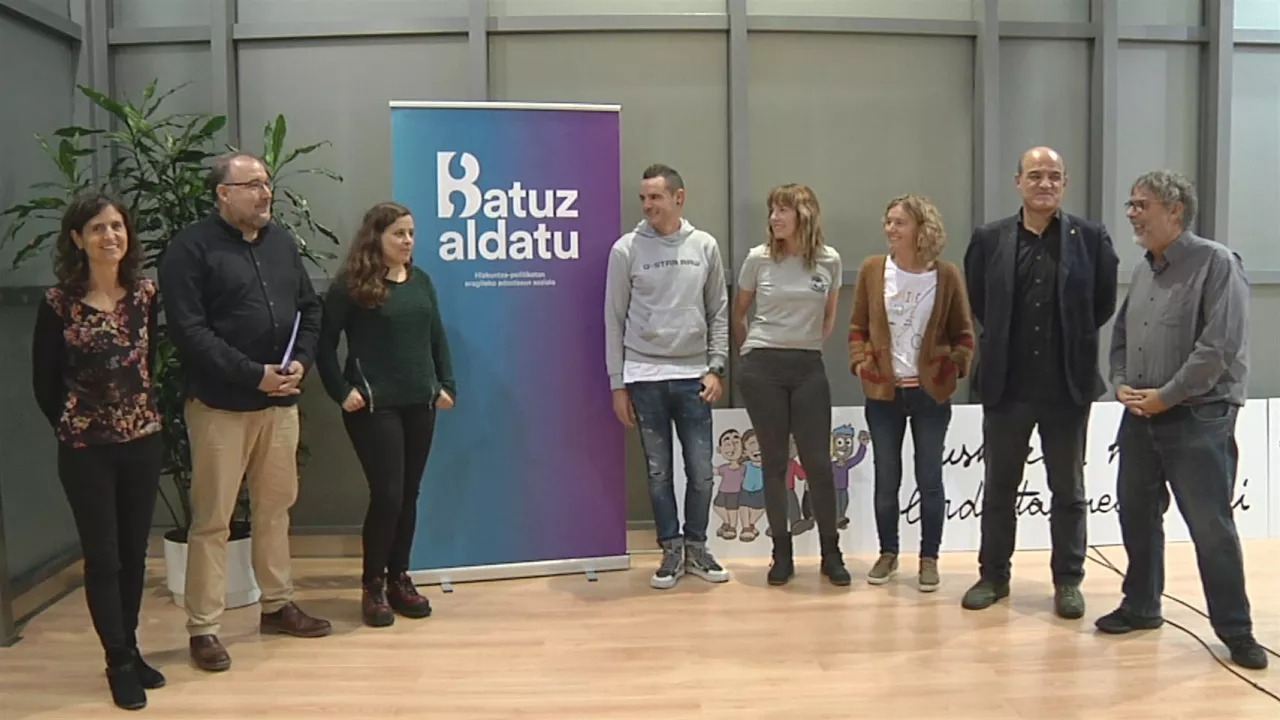Gaurko agerraldia. EITB Mediaren bideo batetik ateratako irudia.