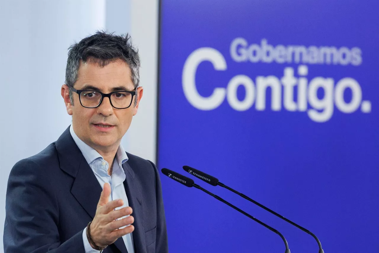 Felix Bolaños Presidentetzako ministroa. Argazkia: EFE
