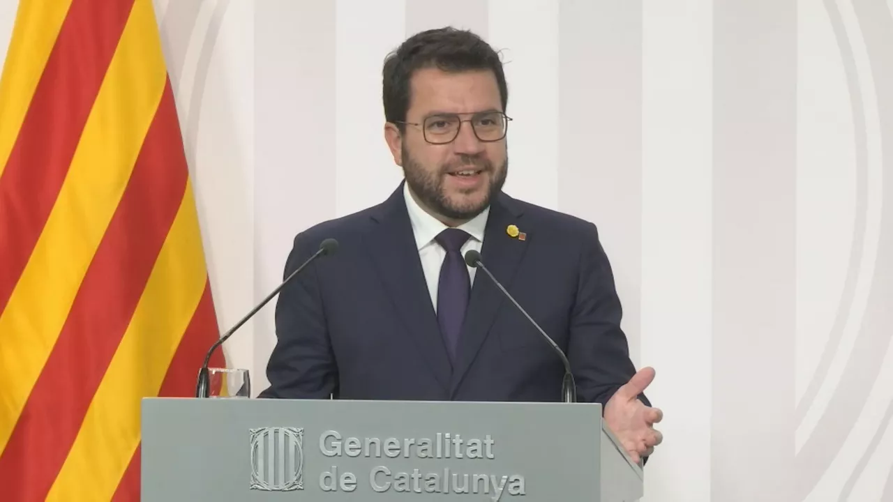 Pere Aragones. Agentzietako bideo batetik ateratako irudia.