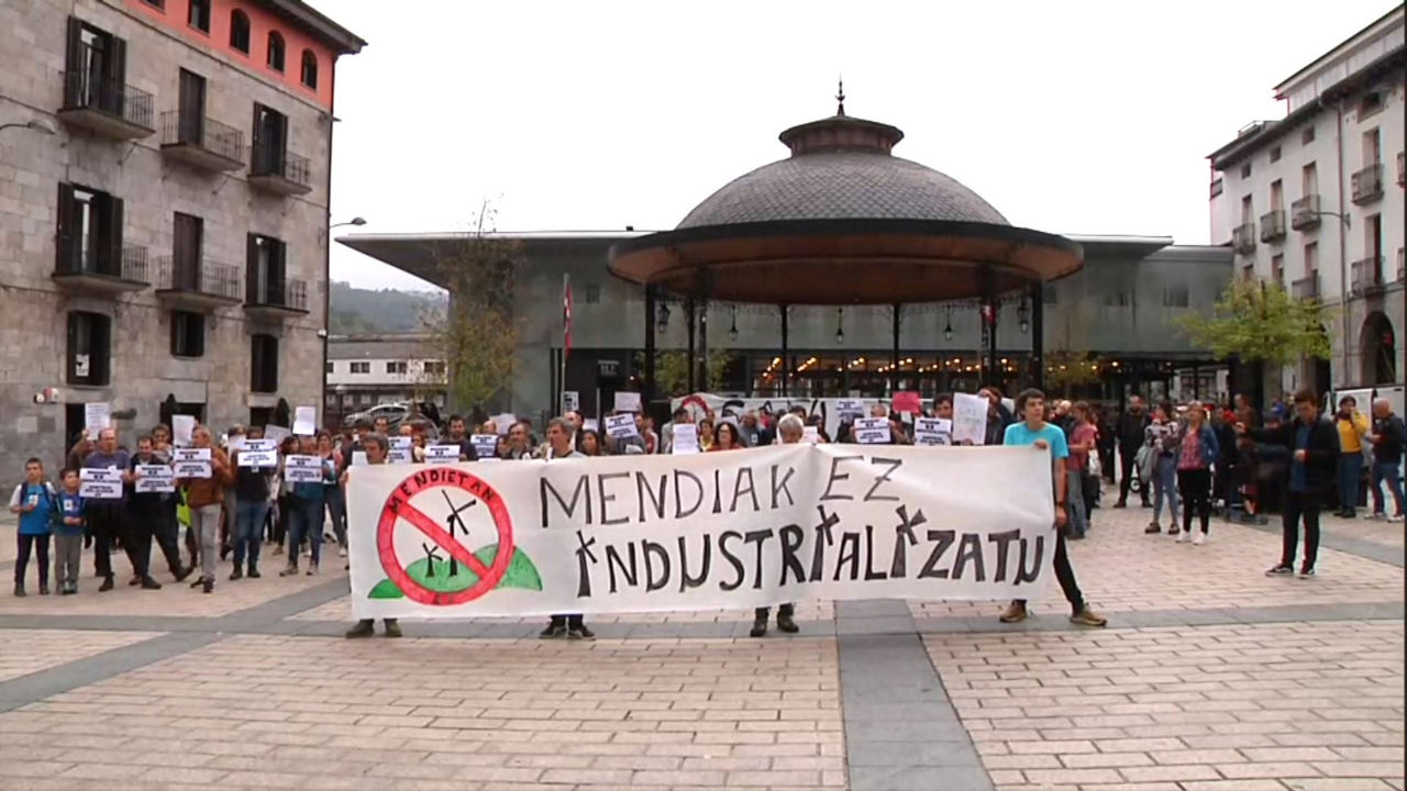 Concentración en Azpeitia