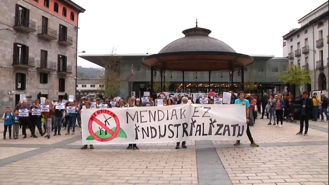 Concentración en Azpeitia