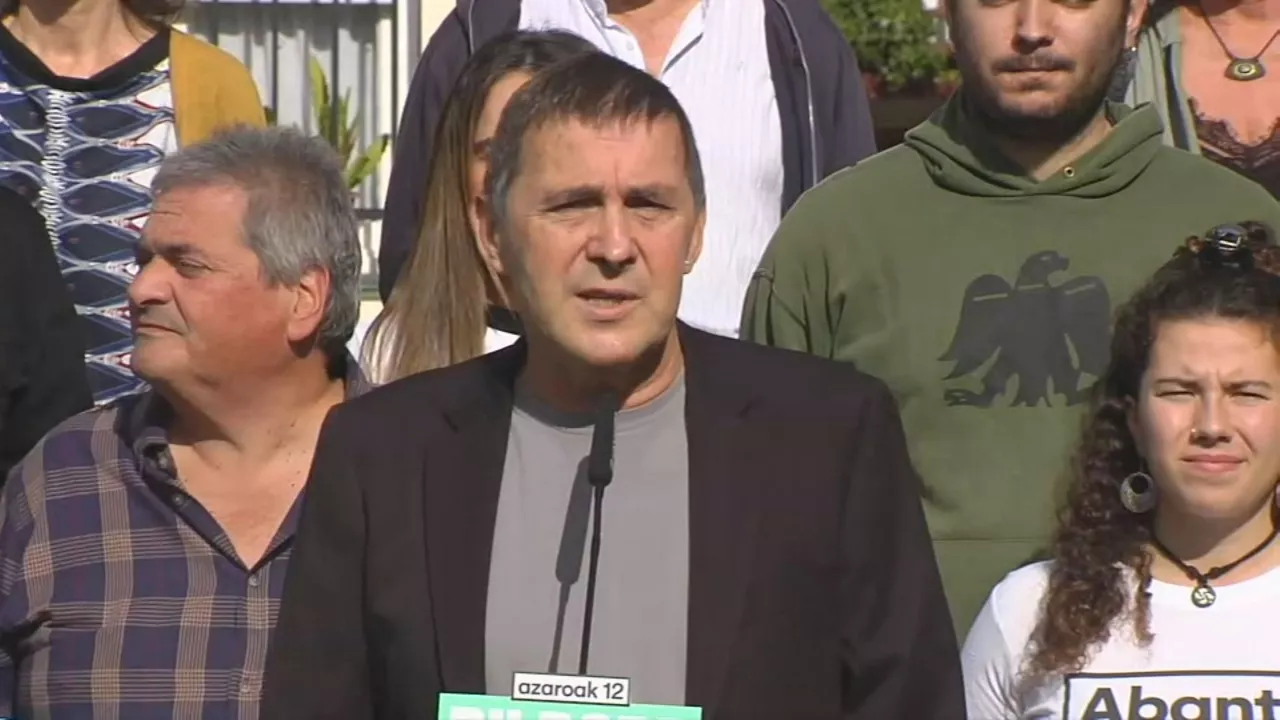 Arnaldo Otegi. EITB Mediaren bideo batetik ateratako irudia.