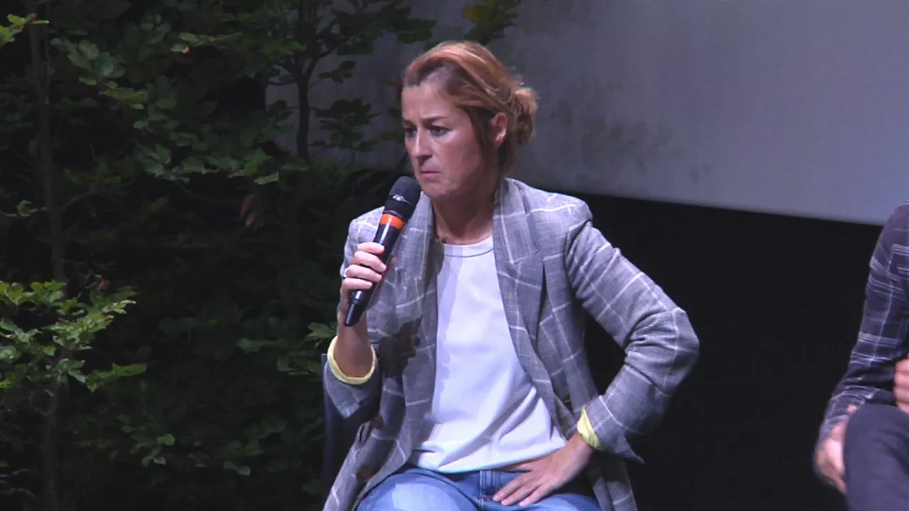 Nagore Alkorta. EITB Mediaren bideo batetik ateratako irudia.