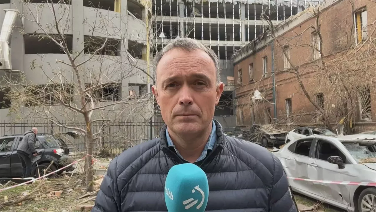 Mikel Ayestaran. EITB Mediaren bideo batetik ateratako irudia.