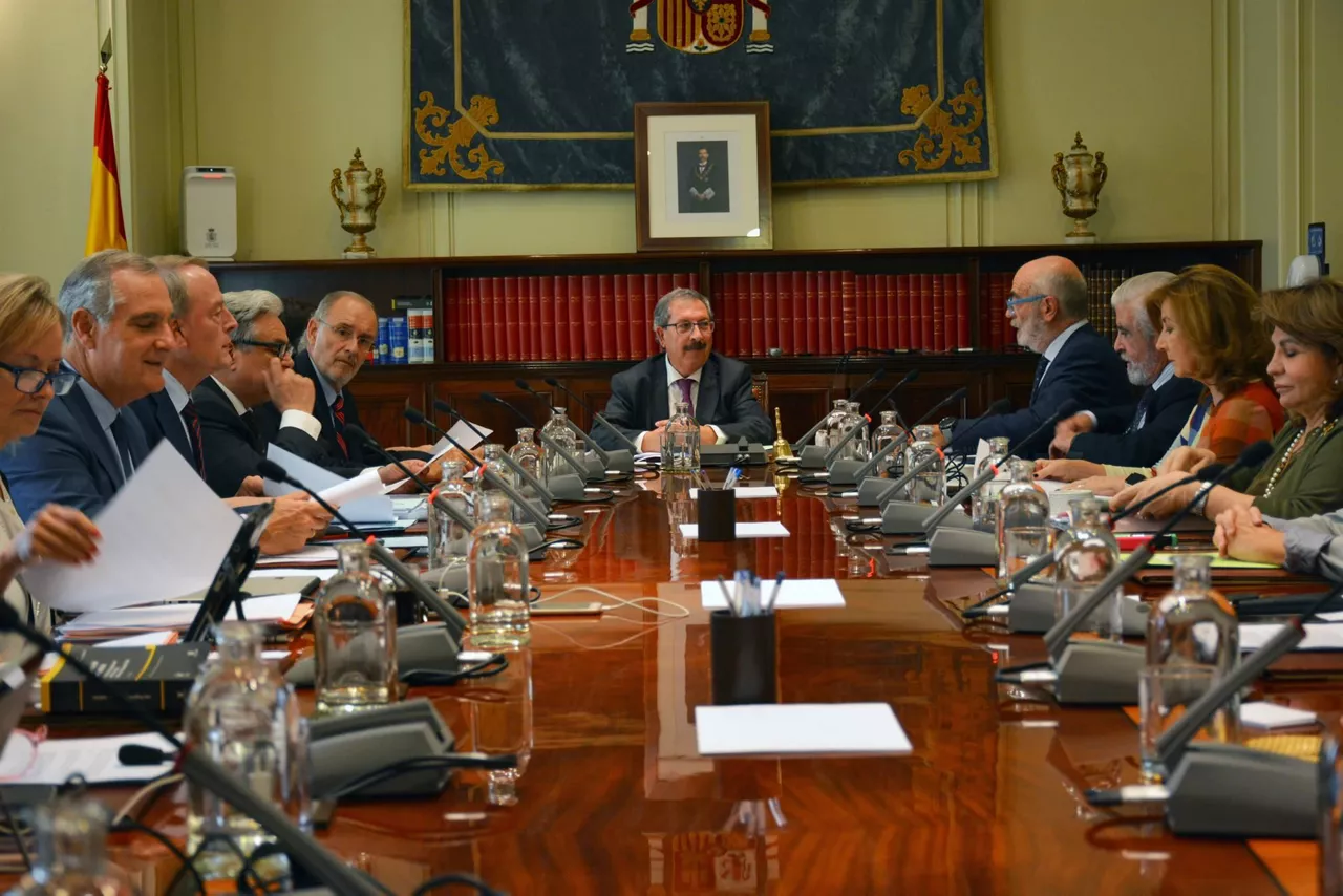 Reunión extraordinaria del CGPJ. Foto: EFE