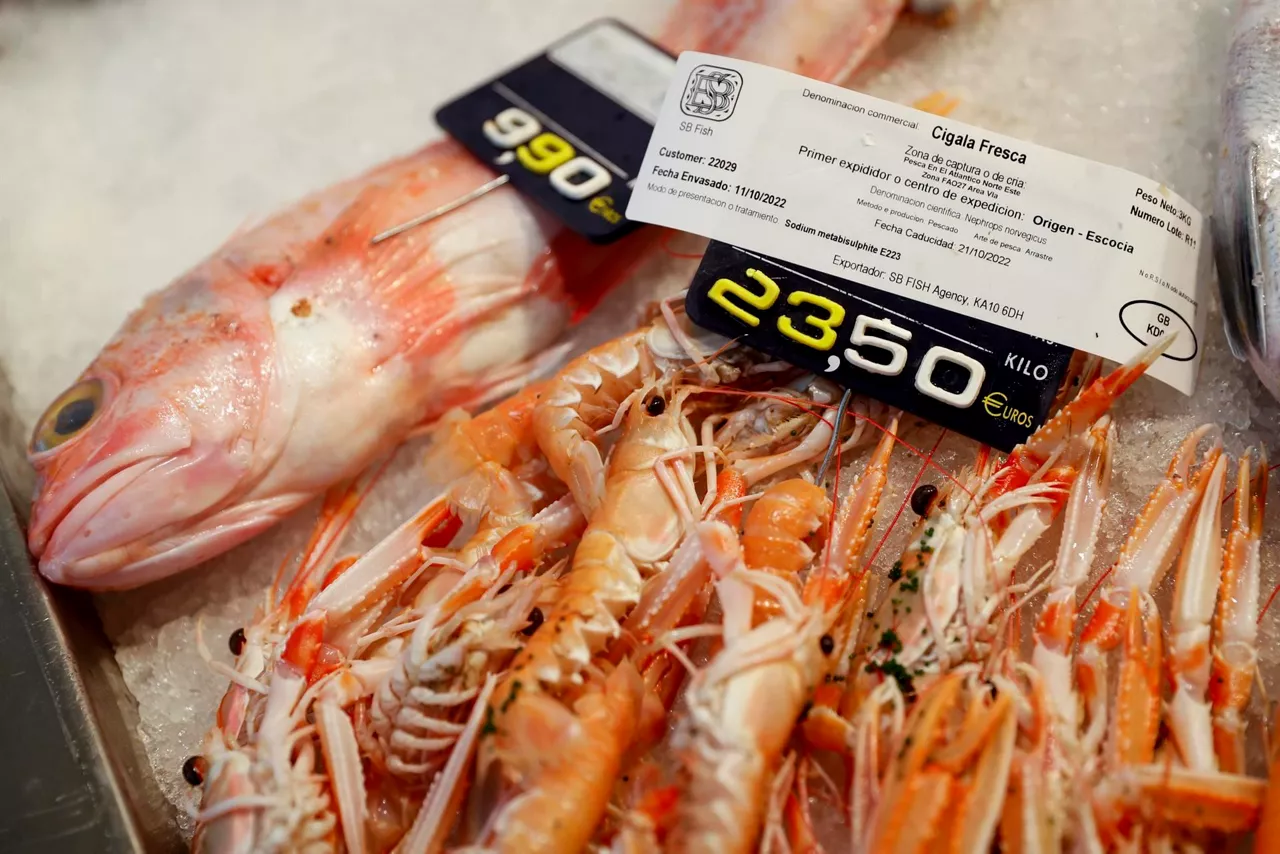 El marisco se ha encarecido un 12,5 %.