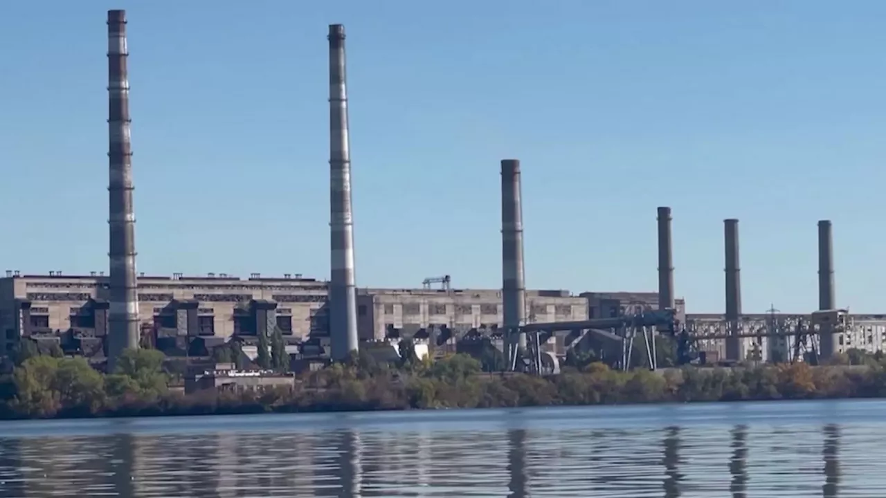 Zentral eletriko bat. Agentzietako bideo batetik ateratako irudia.