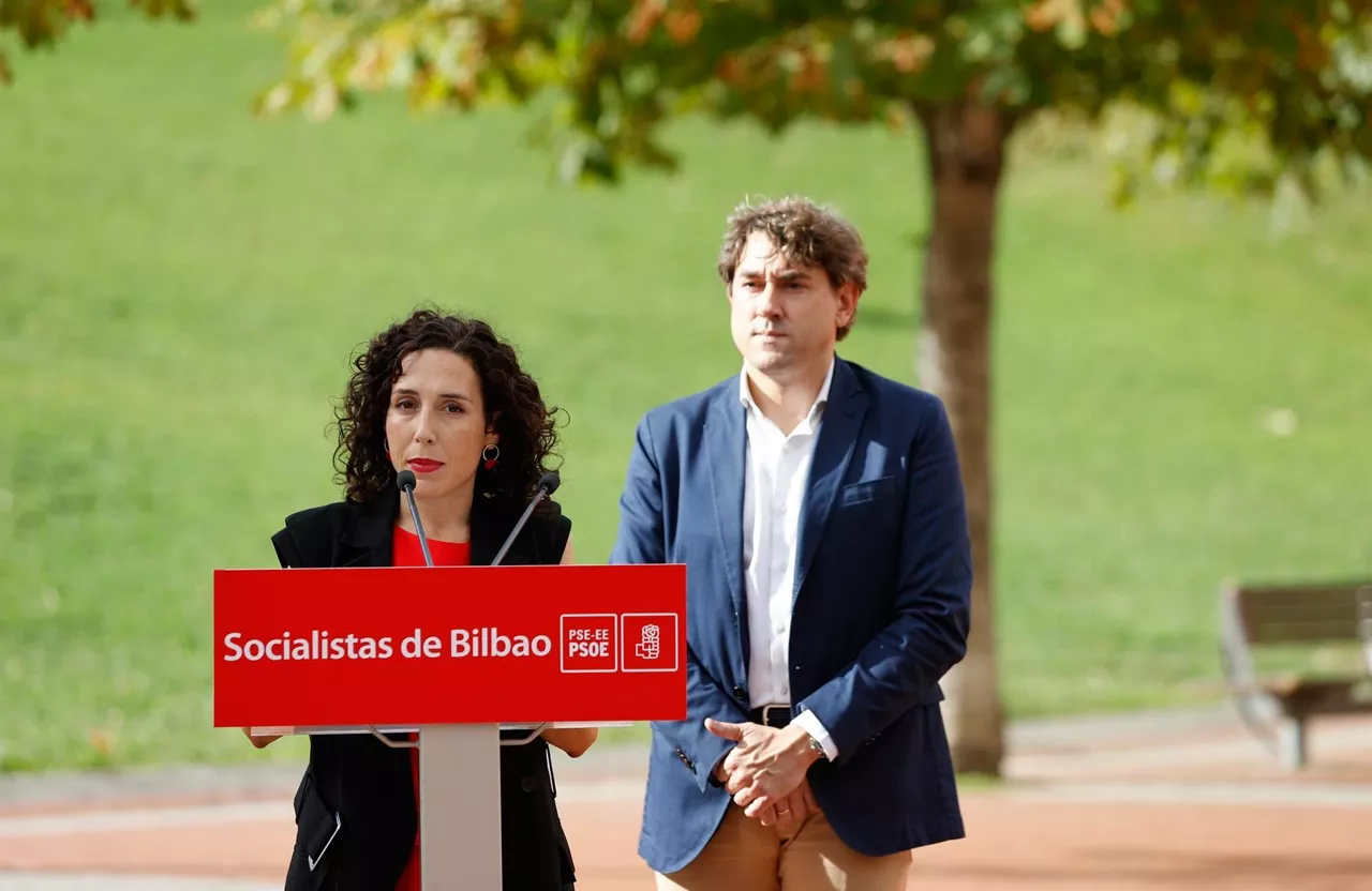Nora Abete eta Eneko Andueza. Argazkia: EFE.